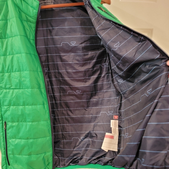 Vineyard‎ Vines Vest Green Blue Boys XL - Picture 7 of 11